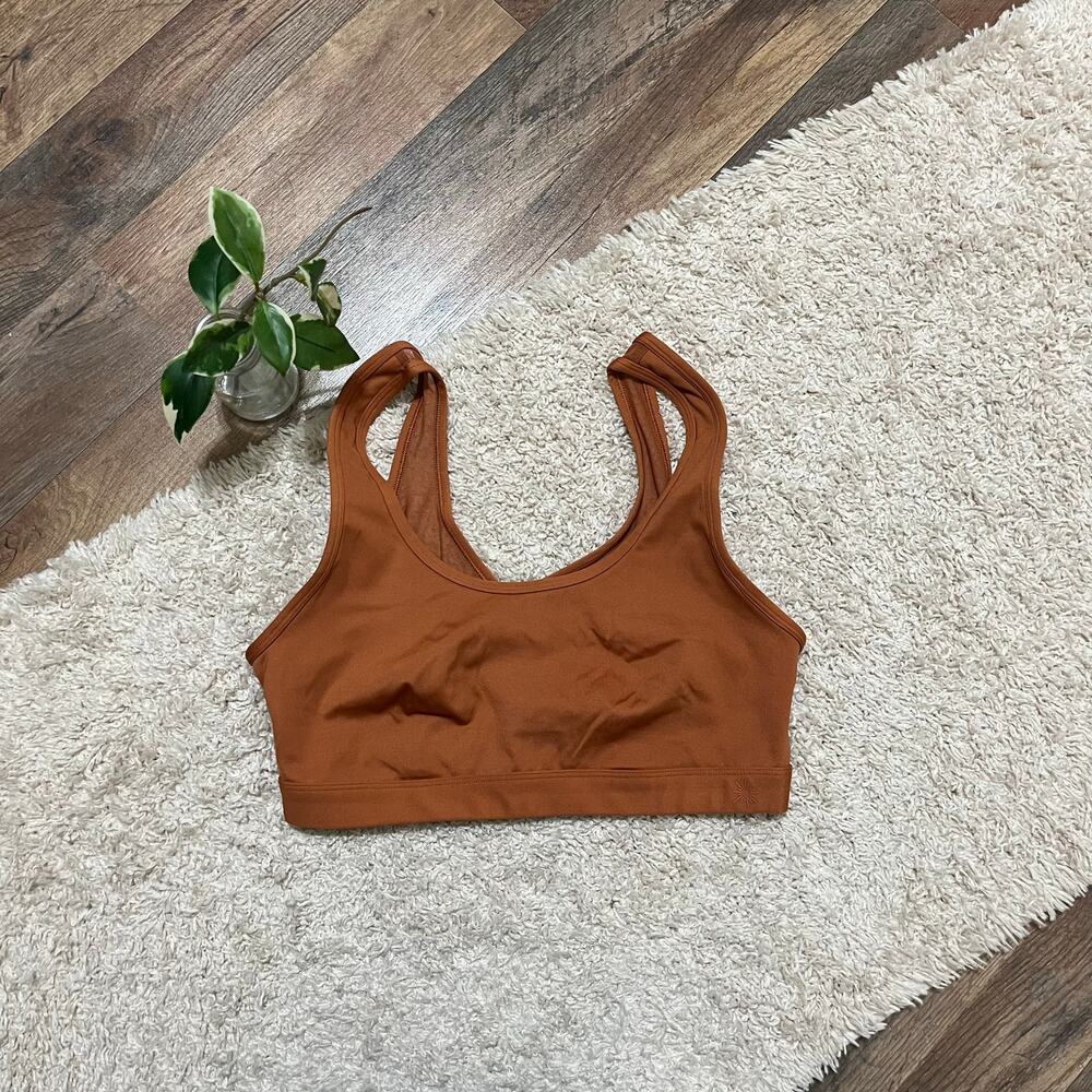 Offline by Aerie Size Large Burnt Orange Mesh Most Support Cardio Sports Bra